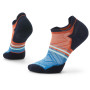 Chaussettes homme Smartwool Run Targeted Cushion Low Ankle Pattern orange / noir orange rust