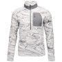 Sweat-shirt homme Black Diamond Rift HZ Fleece Jacket gris Relief-Alloy-Steel Grey