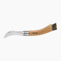 Couteau Opinel VRI N°08 Couteau champignon chêne + étui + coffret bois