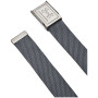 Ceinture Under Armour M's Webbing Belt girs Pitch Gray / Academy / Silver