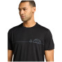 T-shirt fonctionnel homme Icebreaker M Mer 150 Tech Lite SS T Sing Li Cmp