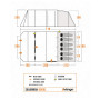 Tente familiale Vango Savannah 600XL Package