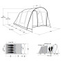 Tente gonflable Outwell Monterey 5 Air
