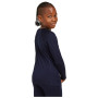 T-shirt fonctionnel enfant Icebreaker K 200 Oasis LS Crewe Midnight Navy