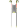 Bâtons de cross trail Leki Micro Trail Race rouge FloorescentRedNeonyellowNaturalcarbon