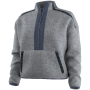 Veste polaire fonctionnelle femme Smartwool Women's Second Cut Fleece 1/2 Zip bleu Light Navy