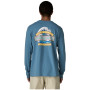 T-shirt homme Patagonia Long-Sleeved Great Waves Responsibili-Tee