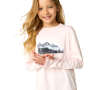 T-shirt enfant Regatta Winter Alvarado Pink Haze