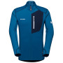 Sweatshirt fonctionnel homme Mammut Taiss Light ML Jacket Men bleu clair Deep Ice-marine