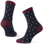 Chaussettes Warg Happy Merino M Mini Dots bleu / blanc Navy/White