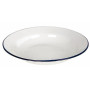 Assiette Bo-Camp Plate enamel white
