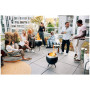 Brasero Höfats Moon 45 with star stand