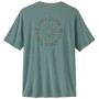 T-shirt homme Patagonia Men's Capilene Cool Daily Shirt - Spoke Stencil