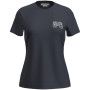 T-shirt fonctionnel femme Icebreaker W Mer 150 Tech Lite SS Tee Adventure Rid bleu foncé Midnight Navy