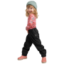 Pantalon softshell enfant Reima Oikotie Black