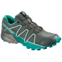 Chaussures femme Salomon Speedcross 4 GTX® W gris / vert BalsamGr/Tropic