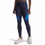 Leggings femmes Under Armour HG Rib Legging bleu foncé Blue