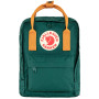 Sac à dos Fjällräven Kanken Mini 7 vert / orange Arctic Green-Spicy Orange