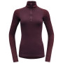 T-shirt fonctionnel femme Devold Duo Active Merino 205 Z.Neck