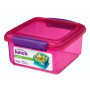 Boîte aliments Sistema Lunch Plus 1,2l rose