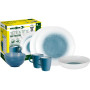 Set d'assiettes Brunner Set tête-à-tête Meteore 8 pcs