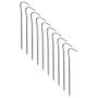 Piquets tente Warg ALU Light 10 pcs argenté