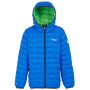 Veste d'hiver enfants Regatta Junior Hooded Marizion Aviator Blue bleu Aviator Blue Wild Lime