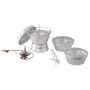 Batterie cuisine et brûleur Easy Camp Storm Cooker & Stove set argenté Silver
