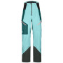 Patalon femme Ortovox 3L Guardian Shell Pants W bleue ice waterfall