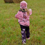 Pantalon softshell enfant WAMU Purple