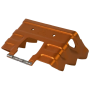 Taille de fixations: 100 mm / Couleur: orange
