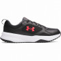 Chaussures de sport pour hommes Under Armour Charged Edge noir / rouge Black