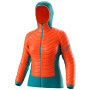 Veste femme Dynafit Tlt Light Ins. W Hooded Jkt bleu / orange iowa/8200