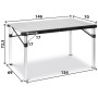 Table Brunner Titanium Quadra Compack 6