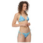 Maillot de bain femme Regatta Aceana String Top bleu clair SeascapeBrsh