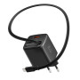 Adaptateur Swissten SlideCharge Gan 45W, 1X USB-A 18W + kabel USB-C 0,75 m