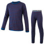 Sous-vêtements fonctionnels enfant Sensor Merino Air Set bleue / rouge