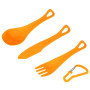 Set de couverts Sea to Summit Delta Cutlery Set orange Orange
