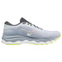 Chaussures de running femme Mizuno Wave Sky 5 bleu clair Heather/White/Neo Lime