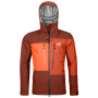 Veste homme Ortovox 3L Deep Shell Jacket orange ClayOrange