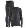 Ensemble fonctionnel enfant Craft Core Wool Merino Set J noir černá