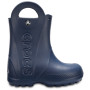 Bottes enfants Crocs Handle It Rain Boot Kids bleu foncé Navy