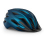 Casque vélo MET Crossover bleue modrá metalická matná