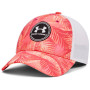Casquette Under Armour Iso-chill Driver Mesh Adj orange Playful Peach / / White