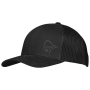 Casquette Norrona /29 snap back trucker mesh Cap noir Caviar Black