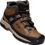 Chaussures enfant Keen Targhee MID WP Y brun DarkEarth/GoldenBrown