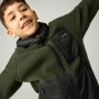 Sweatshirt enfant Regatta Munro Hybrid Jacket DarkKhak/Blk