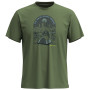 T-shirt Smartwool Streets to Peaks Short Sleeve Graphic Tee vert fern green