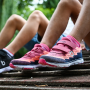Chaussures à velcro pour enfants Bugga Hone Purple