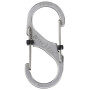 Mousqueton auxiliaire Nite Ize S-Biner SlideLock #4 argenté